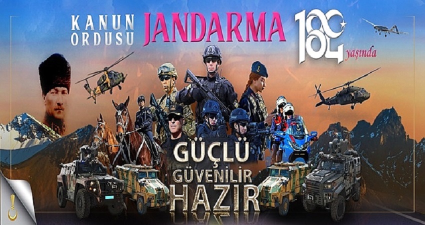 Kaymakamımız Yıldız Büyüker Jandarma Teşkilatı’nın 184. Kuruluş Yıldönümü Nedeniyle Bir Mesajı Yayımladı.